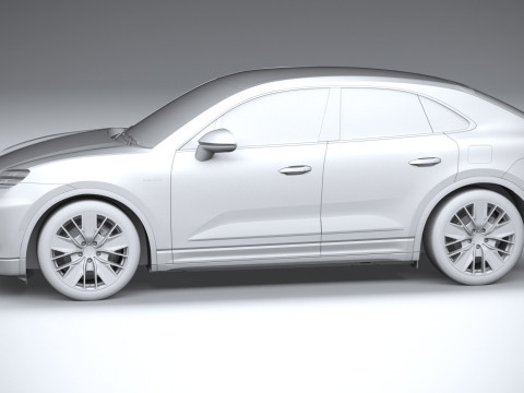 Porsche Macan 2025 3D Model