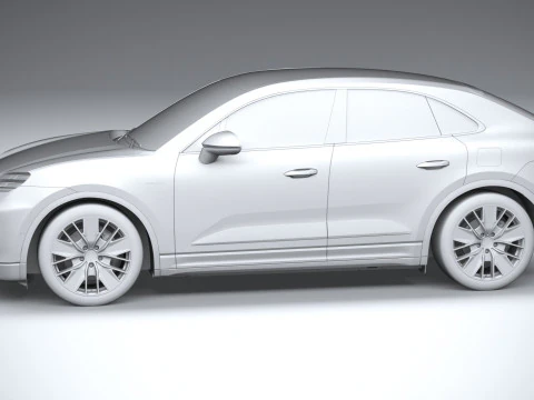 Porsche Macan 2025 3D Model