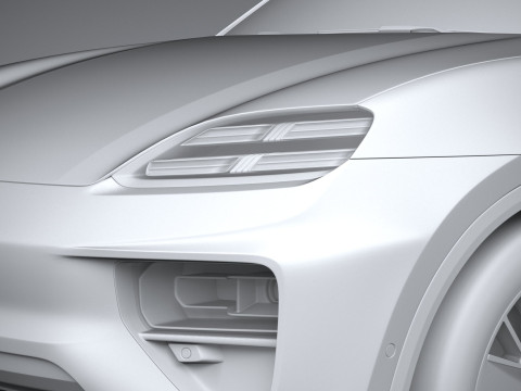 Porsche Macan 2025 3D Model