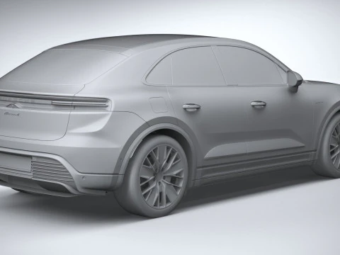 Porsche Macan 2025 3D Model