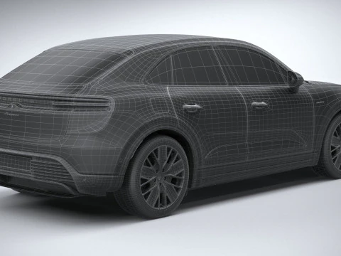 Porsche Macan 2025 3D Model