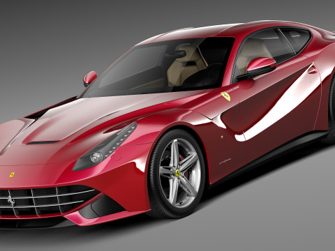 Ferrari F12 Berlinetta 2013 3D Model