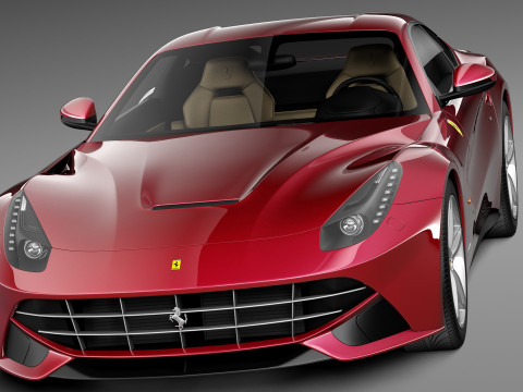 Ferrari F12 Berlinetta 2013 3D Модель