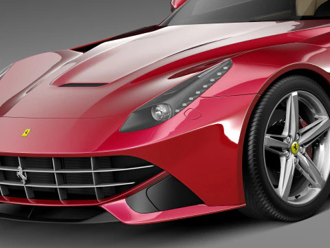 Ferrari F12 Berlinetta 2013 3D Model