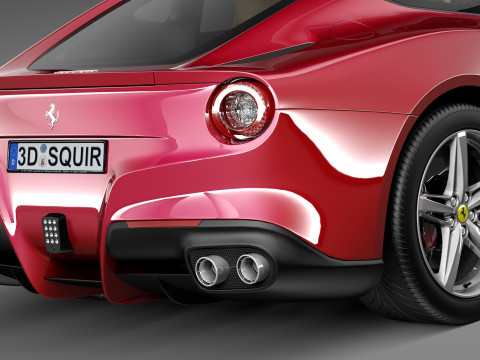Ferrari F12 Berlinetta 2013 3D Модель