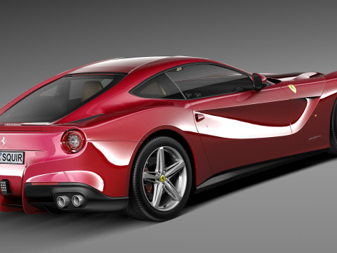 Ferrari F12 Berlinetta 2013 3D Модель