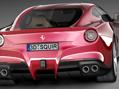 Ferrari F12 Berlinetta 2013 3D Модель