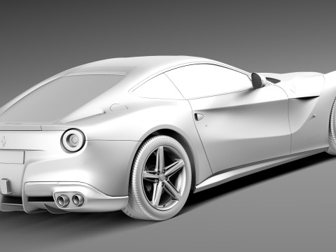 Ferrari F12 Berlinetta 2013 3D Модель