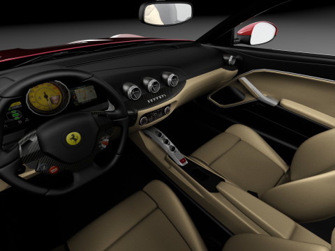 Ferrari F12 Berlinetta 2013 3D Модель