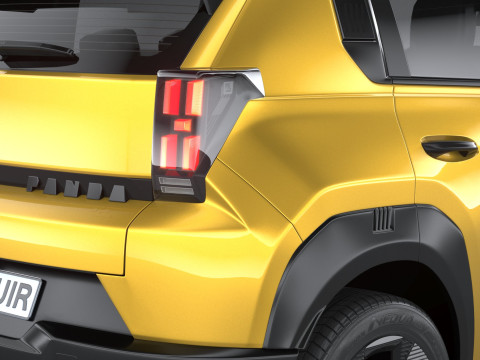 Fiat Grande Panda 2025 3D-Modell