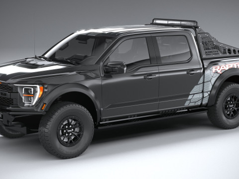 F-150 Raptor R 2023 3D Model