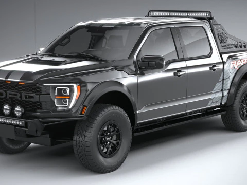F-150 Raptor R 2023 3D Model