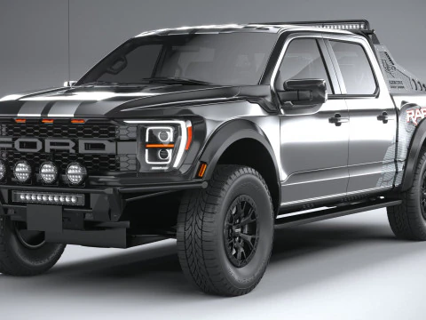 F-150 Raptor R 2023 3D Model