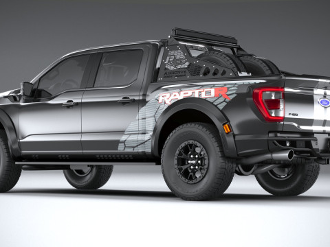 F-150 Raptor R 2023 3D Модель