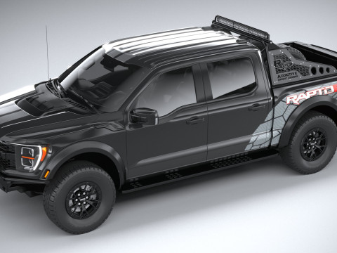F-150 Raptor R 2023 3D Модель