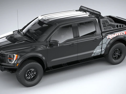 F-150 Raptor R 2023 3D Model