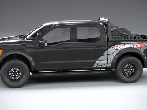 F-150 Raptor R 2023 3D Модель
