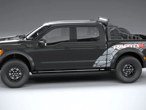 F-150 Raptor R 2023 3D Model