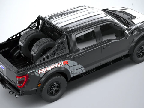 F-150 Raptor R 2023 3D Model
