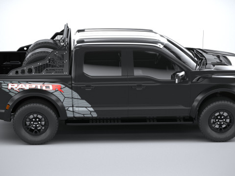 F-150 Raptor R 2023 3D Модель