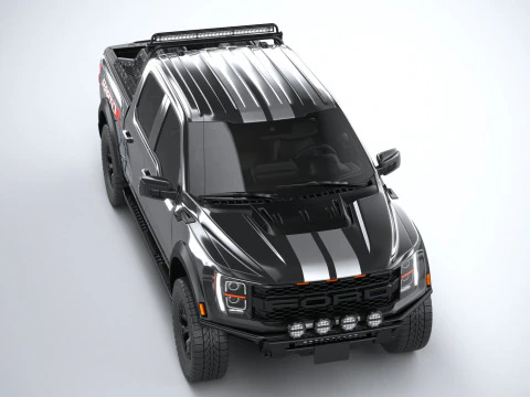 F-150 Raptor R 2023 3D Model