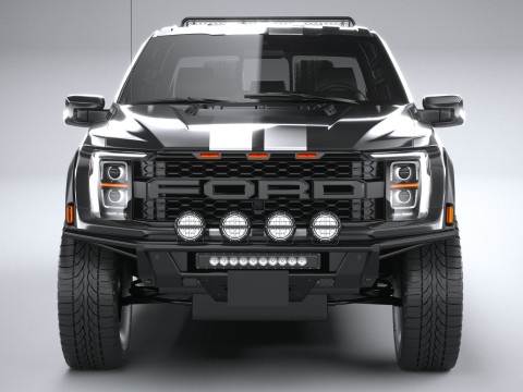 F-150 Raptor R 2023 3D Модель