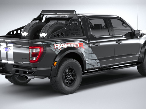 F-150 Raptor R 2023 3D Модель