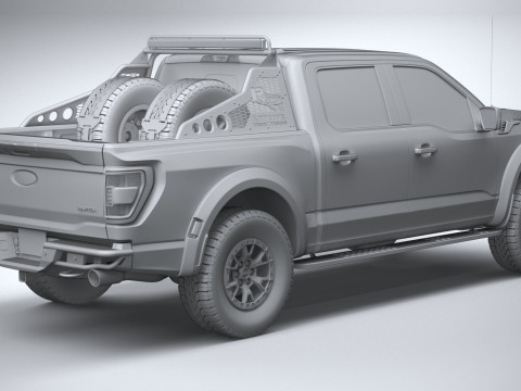 F-150 Raptor R 2023 3D Модель