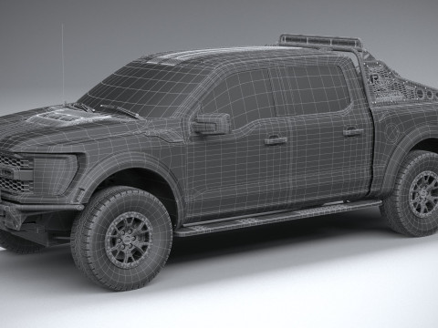 F-150 Raptor R 2023 3D Модель