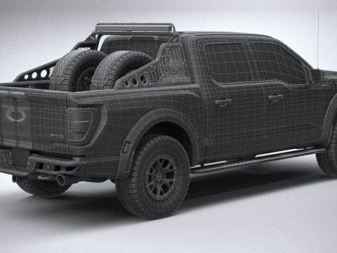 F-150 Raptor R 2023 3D Модель