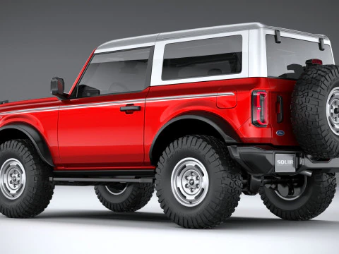 Bronco Heritage Edition 2-door 2023 3D Model