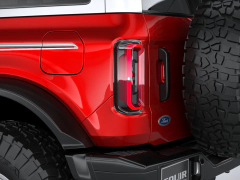 Bronco Heritage Edition 2-door 2023 3D Model