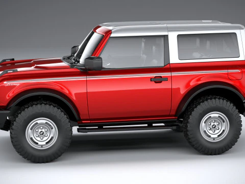 Bronco Heritage Edition 2-door 2023 3D Model