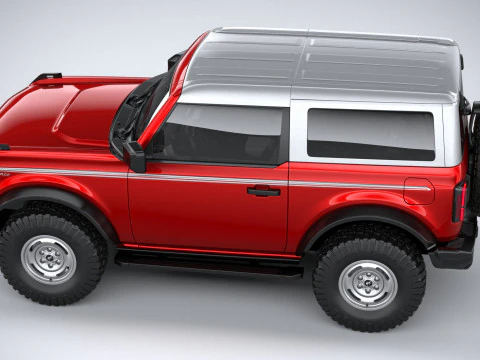 Bronco Heritage Edition 2-door 2023 3D Model