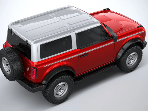 Bronco Heritage Edition 2-door 2023 3D Model