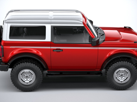 Bronco Heritage Edition 2-door 2023 3D 模型