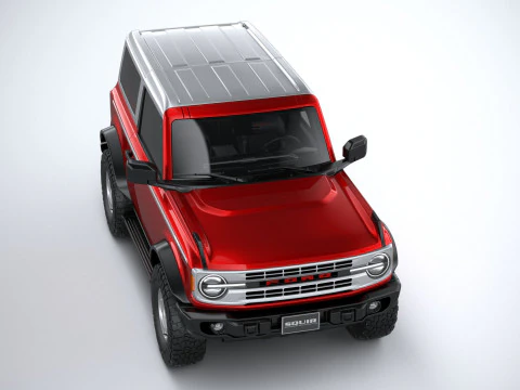 Bronco Heritage Edition 2-door 2023 3D Model