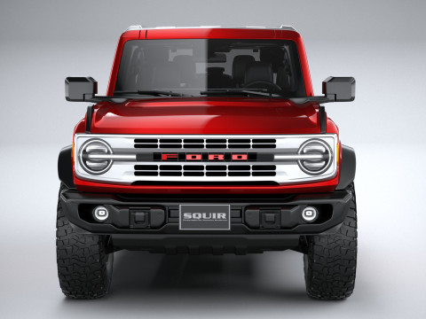 Bronco Heritage Edition 2-door 2023 3D 模型