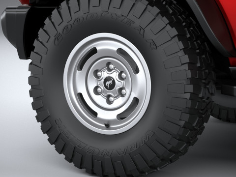 Bronco Heritage Edition 2-door 2023 3D 模型