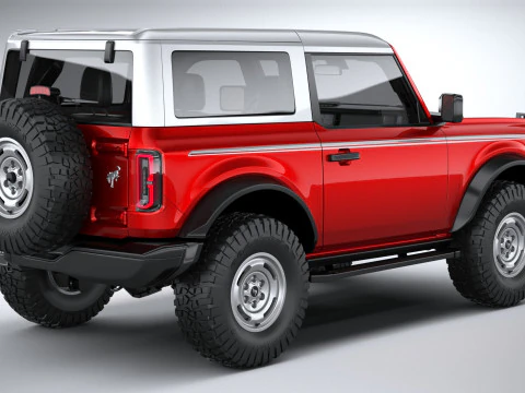 Bronco Heritage Edition 2-door 2023 3D Model