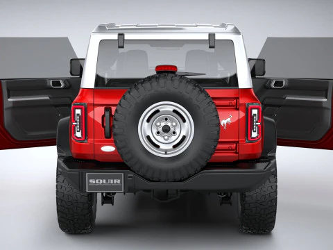 Bronco Heritage Edition 2-door 2023 3D Model