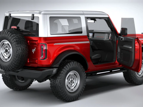 Bronco Heritage Edition 2-door 2023 3D Model