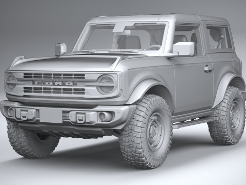 Bronco Heritage Edition 2-door 2023 3D 模型