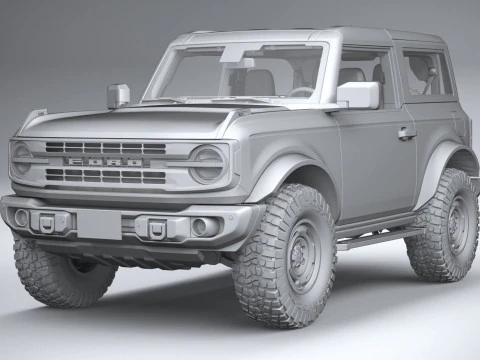 Bronco Heritage Edition 2-door 2023 3D Model
