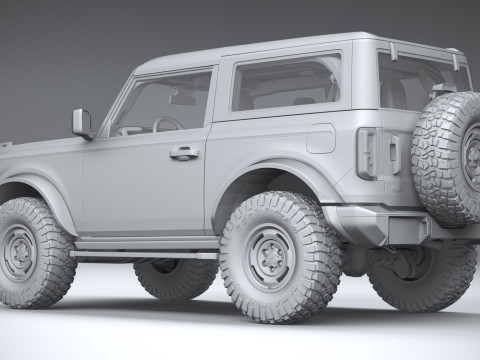 Bronco Heritage Edition 2-door 2023 3D 模型