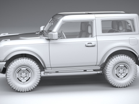 Bronco Heritage Edition 2-door 2023 3D 模型
