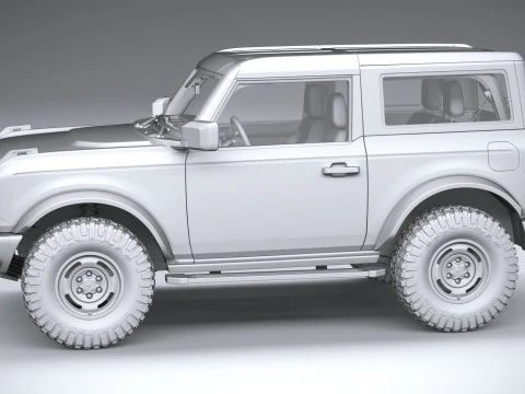 Bronco Heritage Edition 2-door 2023 3D Model