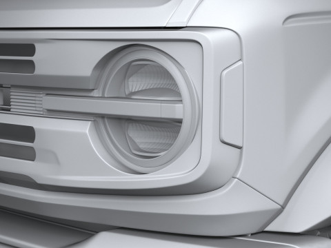 Bronco Heritage Edition 2-door 2023 3D 模型