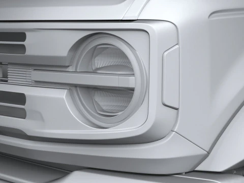 Bronco Heritage Edition 2-door 2023 3D Model