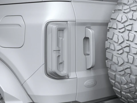 Bronco Heritage Edition 2-door 2023 3D Model
